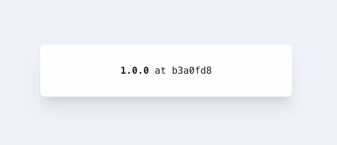 Adding a secret page for developers with app version & commit hash in a Vite.js / React app