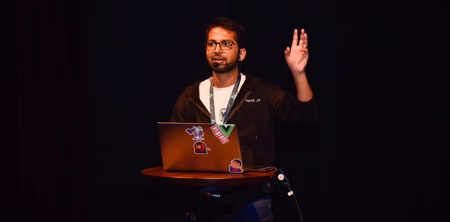 Speaking at VueDay, Bengaluru, 2019