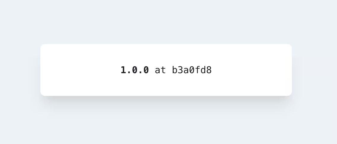 Adding a secret page for developers with app version & commit hash in a Vite.js / React app